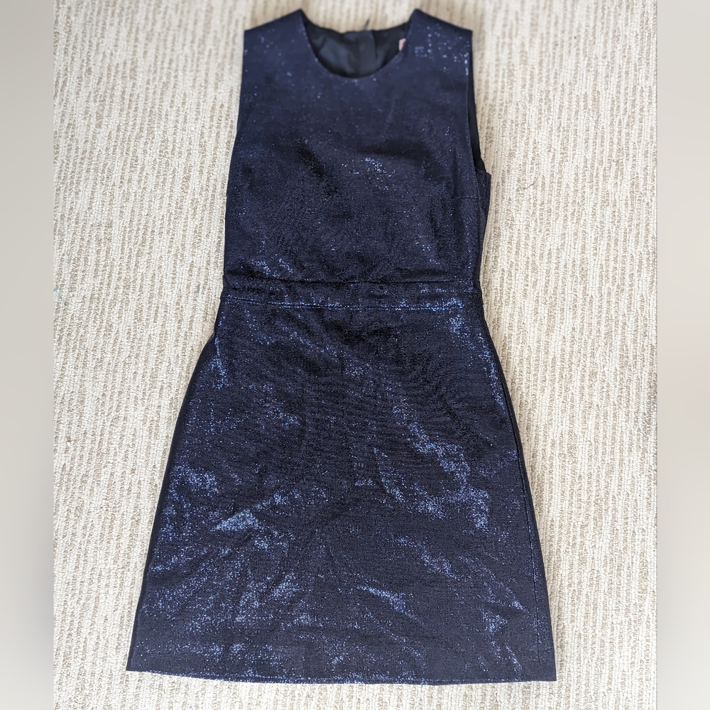 Sparky Italian MSGM designer navy cocktail mini dress 40 / 4